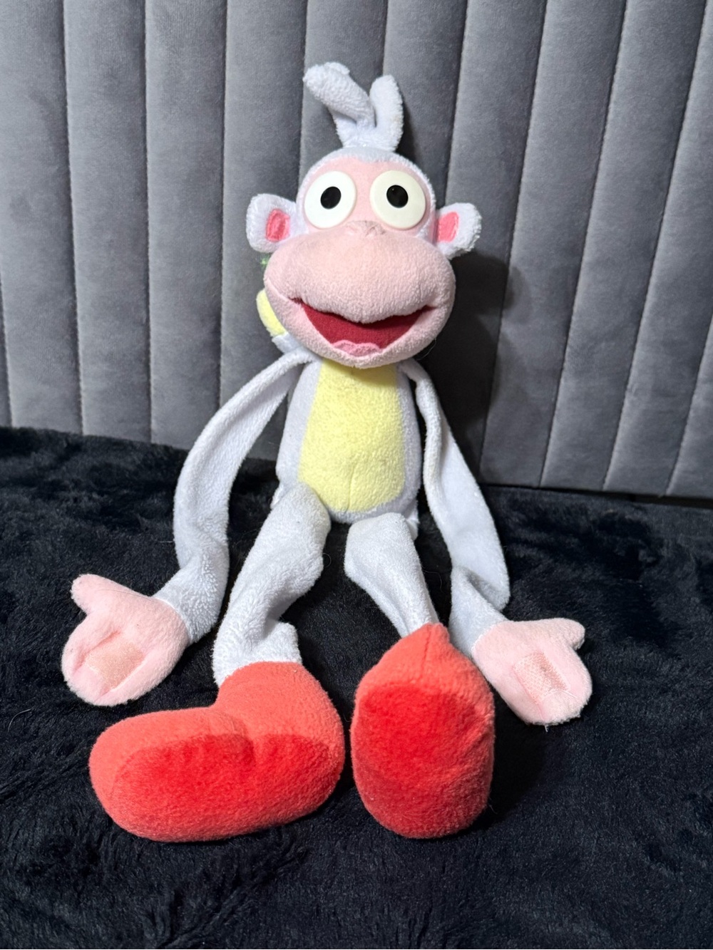 2009 Dora The Explorer Boots Monkey Plush Velcro Hands Nickelodeon Toy